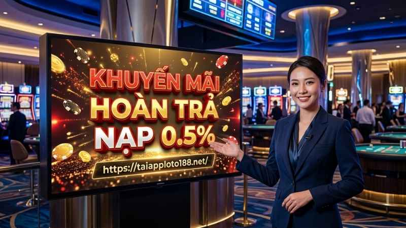 Câu hỏi thường gặp về Khuyến mãi hoàn trả nạp 0.5%
