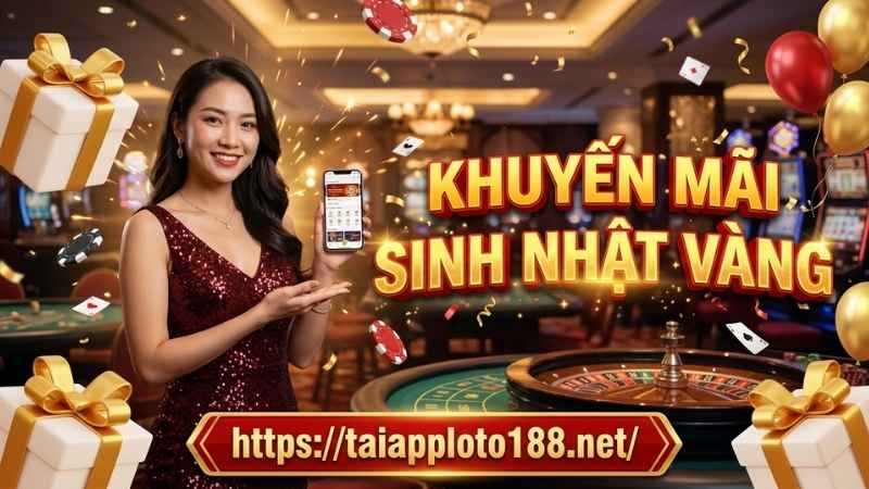 KHUYẾN MÃI SINH NHẬT VÀNG – TẶNG NGAY 188K MIỄN PHÍ